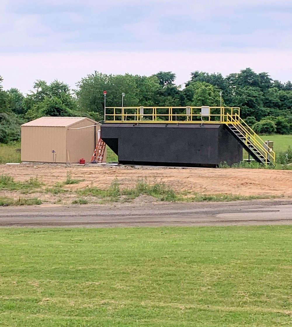 New Waste Water Treatment plant installed May 2021