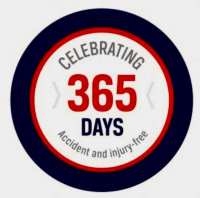 365 DAYS WITHOUT ACCIDENTS - WE DID IT!
